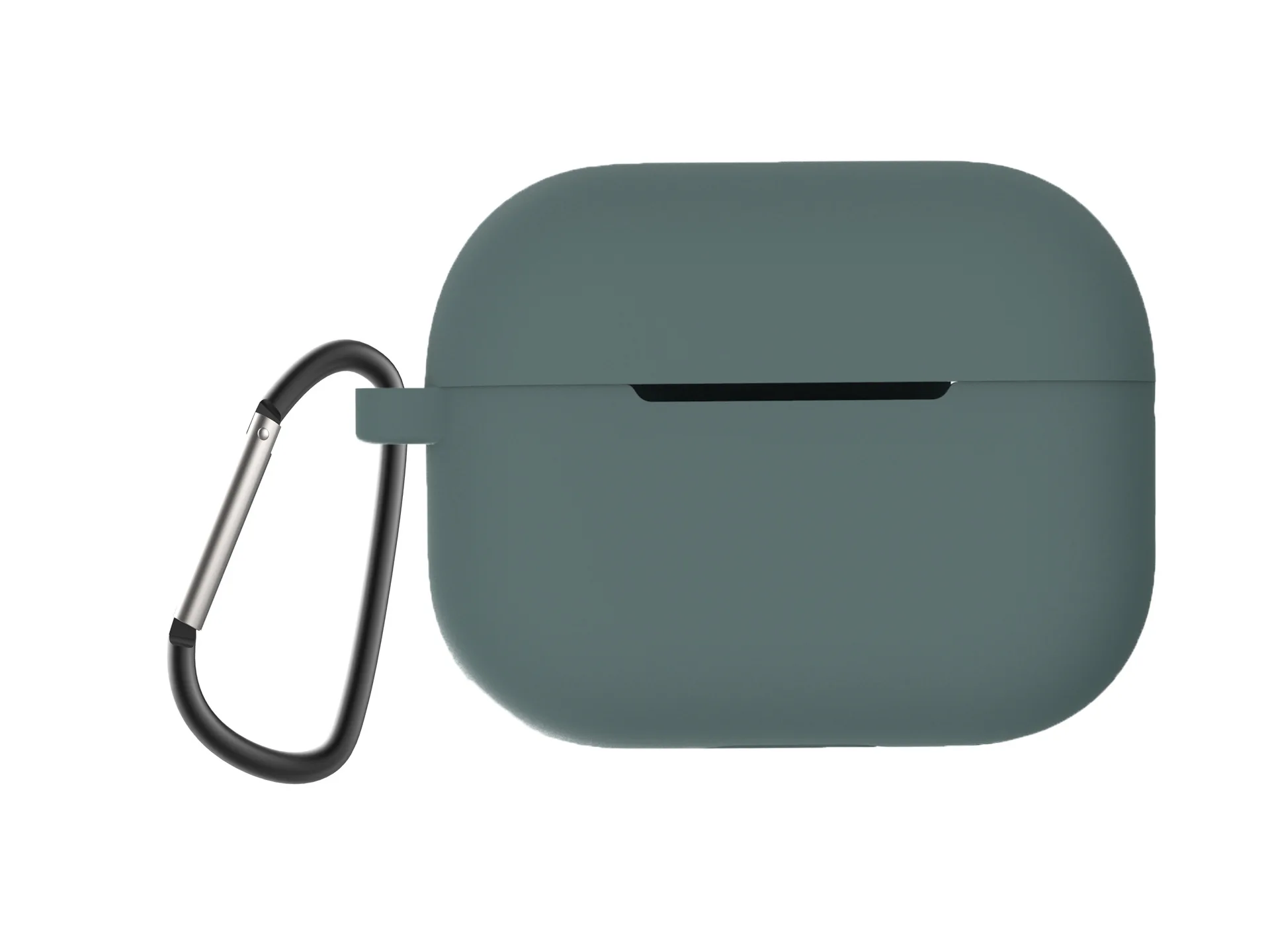 حافظة من السيليكون الناعم لأجهزة Apple Airpods Pro الجيل الثاني ملحقات الغطاء الواقي لحقيبة صندوق Airpods Pro مع خطاف