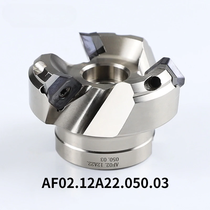 

numerical control tool AF02 face milling cutter 45 degree tooth dredging unequal tooth pitch cutter head matching SEET12T3 blade
