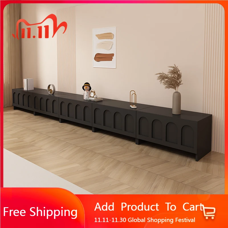 Mid Century Living Room Tv Stands Mobile Display Luxury Wood Movies Tv Table Drawers Storage Suporte Para Tv Trendy Furniture