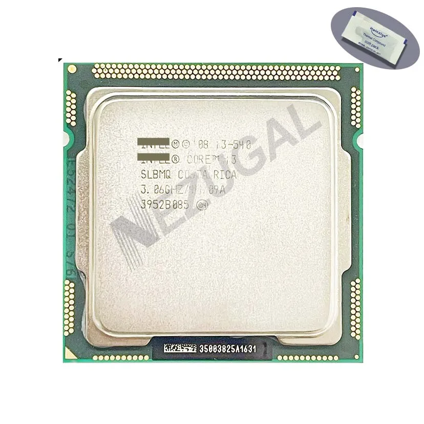 I3-540 I3 540 SLBMQ 3.06 Ghz Dual Core 4M 73W LGA1156 CPU processor