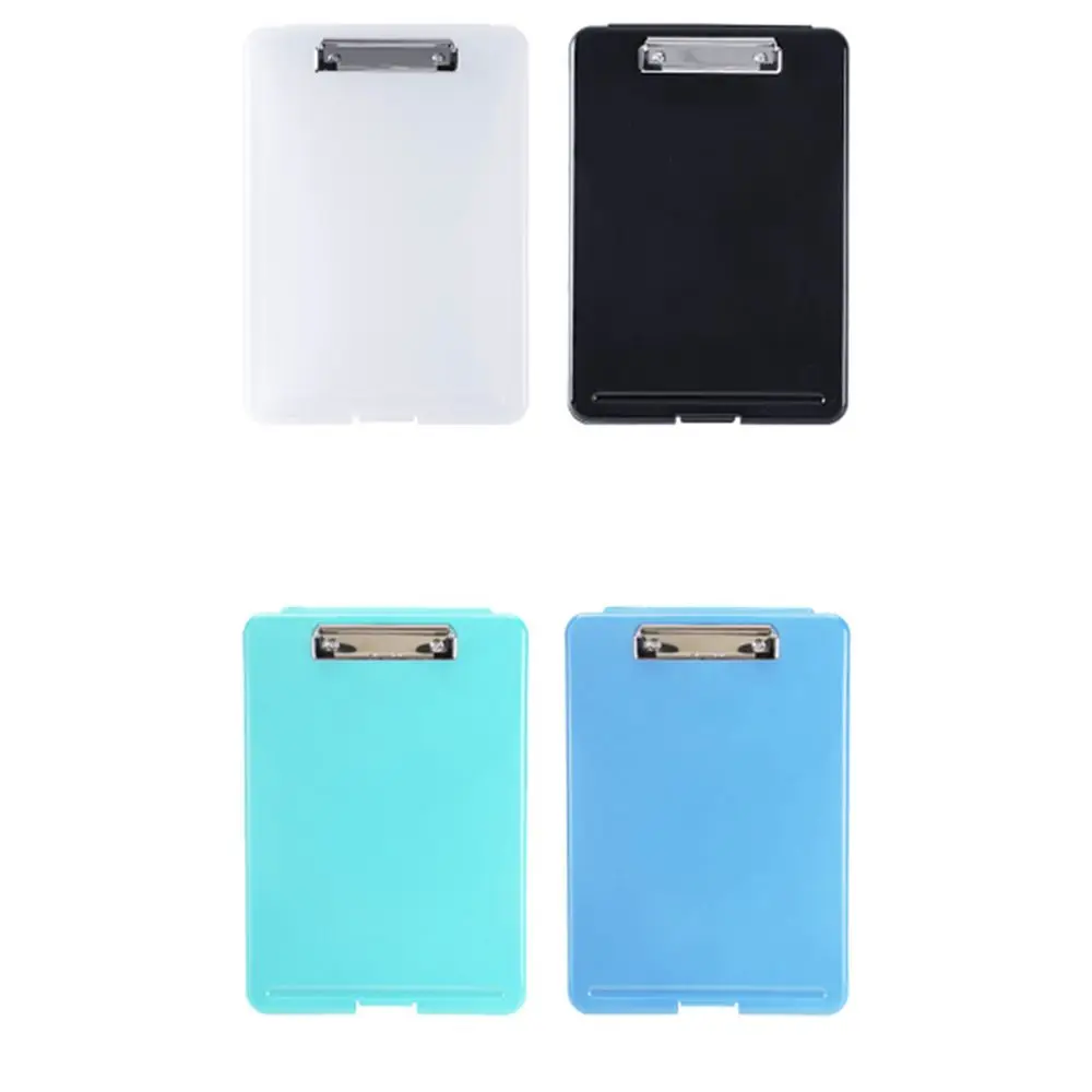 Plastic A4 File Folder Durable Multifunctional A4 Writing Board Large Capacity Wear-resistant Data Preservation Folder