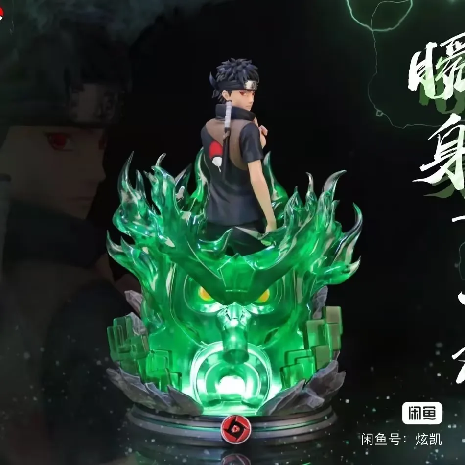 Naruto Shippuden Anime Action Figure PVC, Estátua Uchiha Shisui, Estatueta Kakashi, Toy Modelo Colecionável, Decoração de Mesa, 25cm