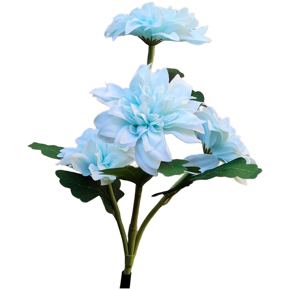 75cm for solar Powered Peony Flower Lantern Stake Light for Garden Yard Pathway Patio Outdoor Decor Pink Cream White Navy