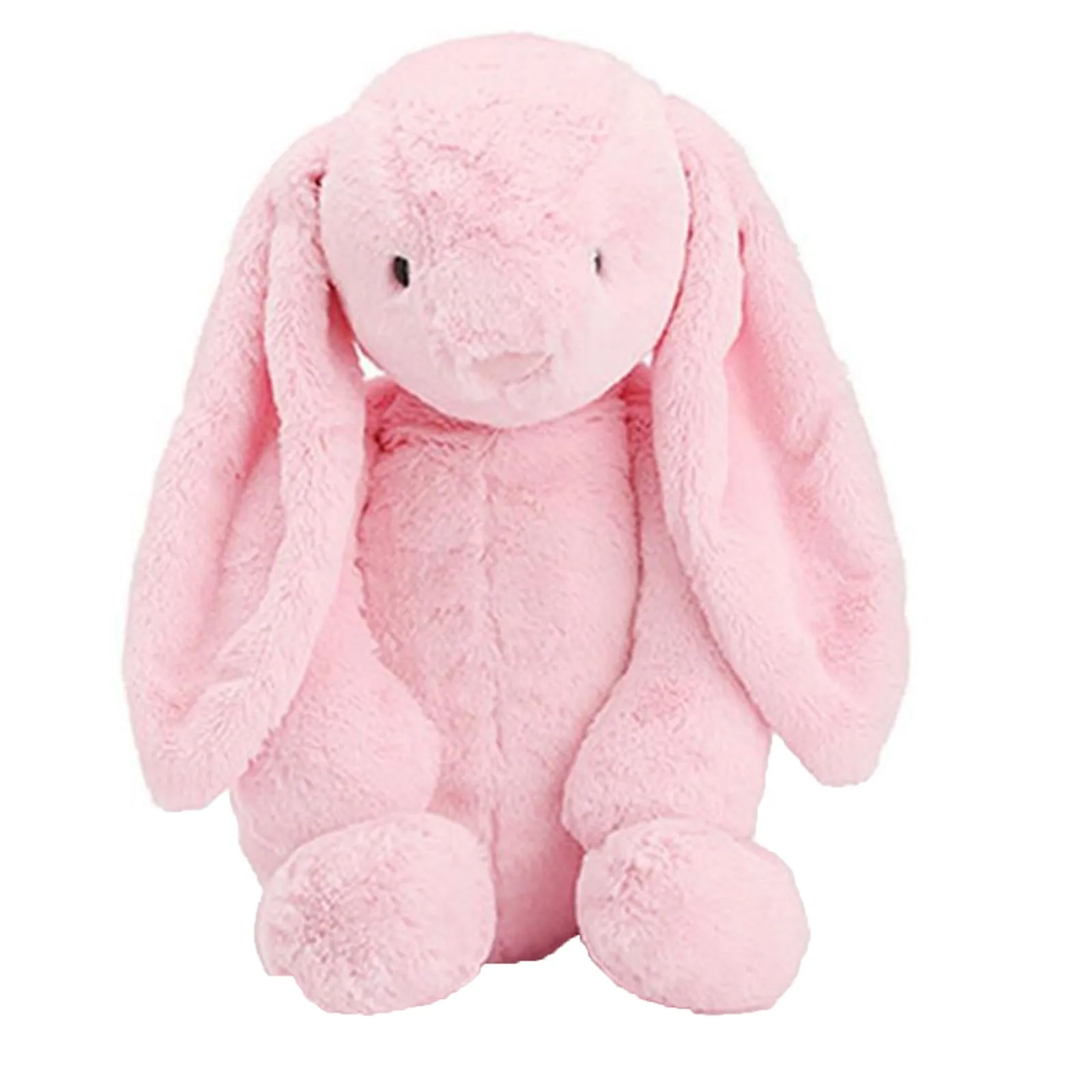 Bunny Stuffed Animal: Cute and Soft Bunny Plush Toy, Floppy Long Eared White Brynn Rabbit for Girls, Boys and Kids,Easter Decora