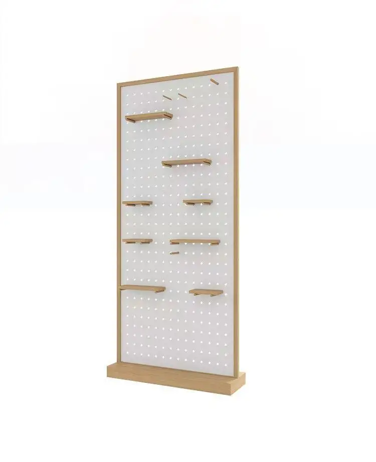 

Modern minimalist door partition living room entrance solid wood hole board decoration small apartment kitchen bedroom screen