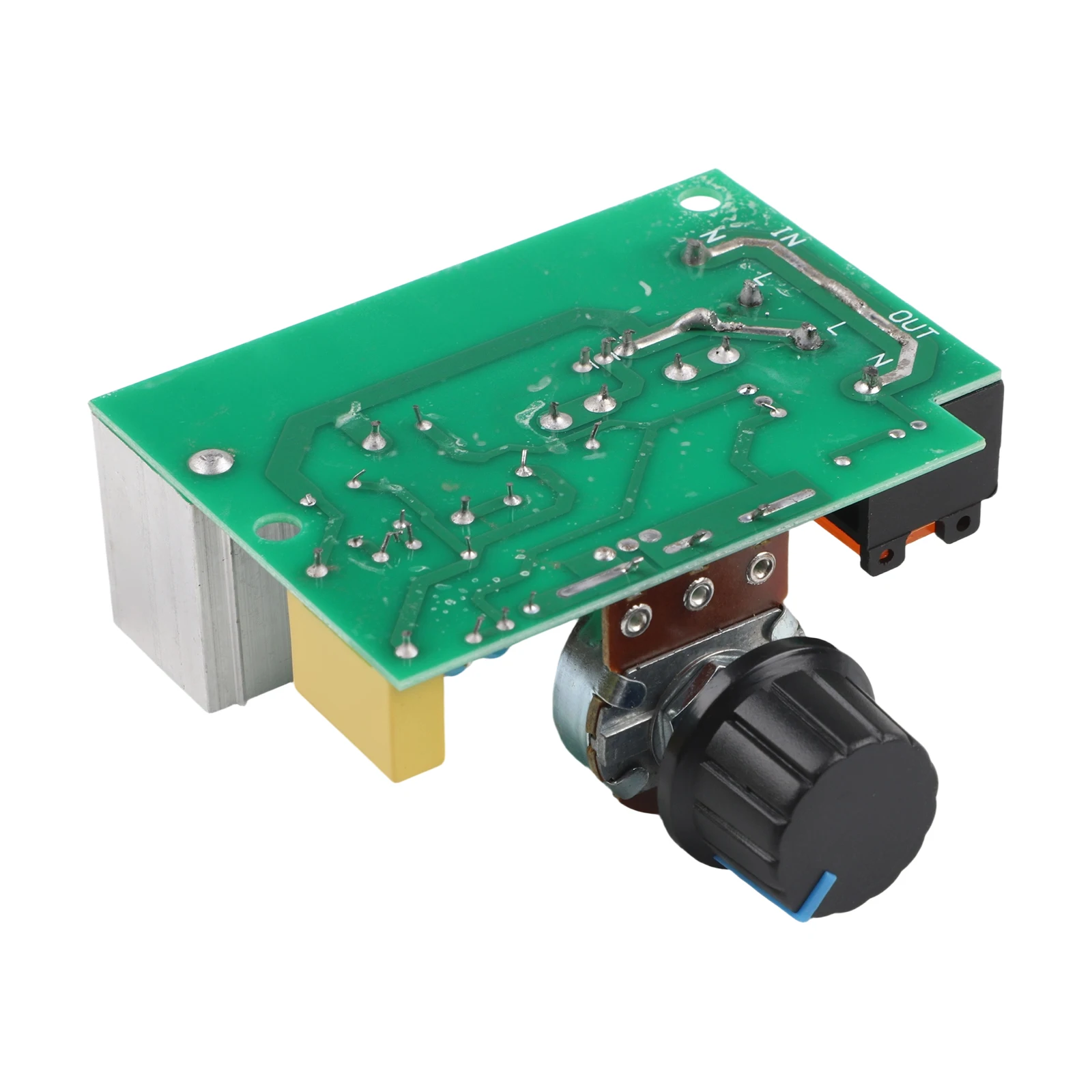 4000W 220V SCR-Based AC Dimmer Controller For Voltage Regulation 10V To 220V Range In Single-Phase Systems