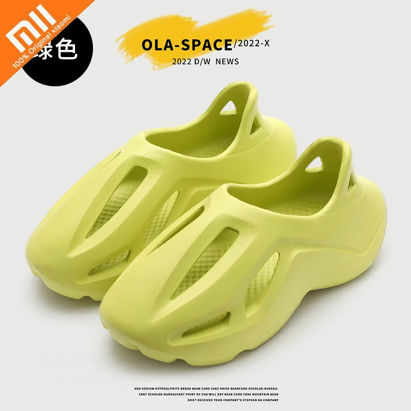 Sandali da uomo Youpin pantofole da donna leggere estive coppia traspirante scarpe con foro di cocco scarpe da passeggio da spiaggia all'aperto di moda