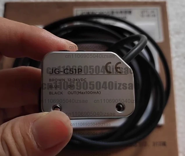 New laser sensor jg-c51p button operation, red led indicator