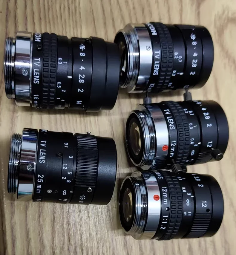TAKEI DA-1WIDE CAMERA+COSMICAR/PENTAXレンズ PENTAX COSMICAR 1.2/12mm C-MOUNT LENS SHARP LENS! GOPRO Raspberry