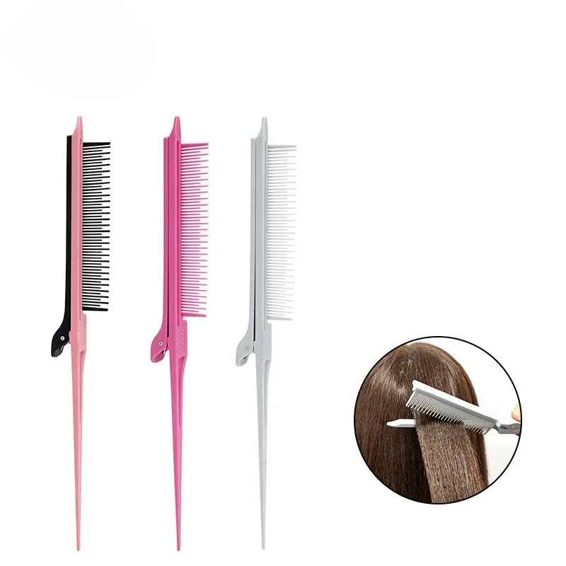 Hair Cutting Comb Tip-tail High-gloss Comb High-gloss Comb Plastic Hair Salon Makeup Brush Stereotypes Tool Weaving