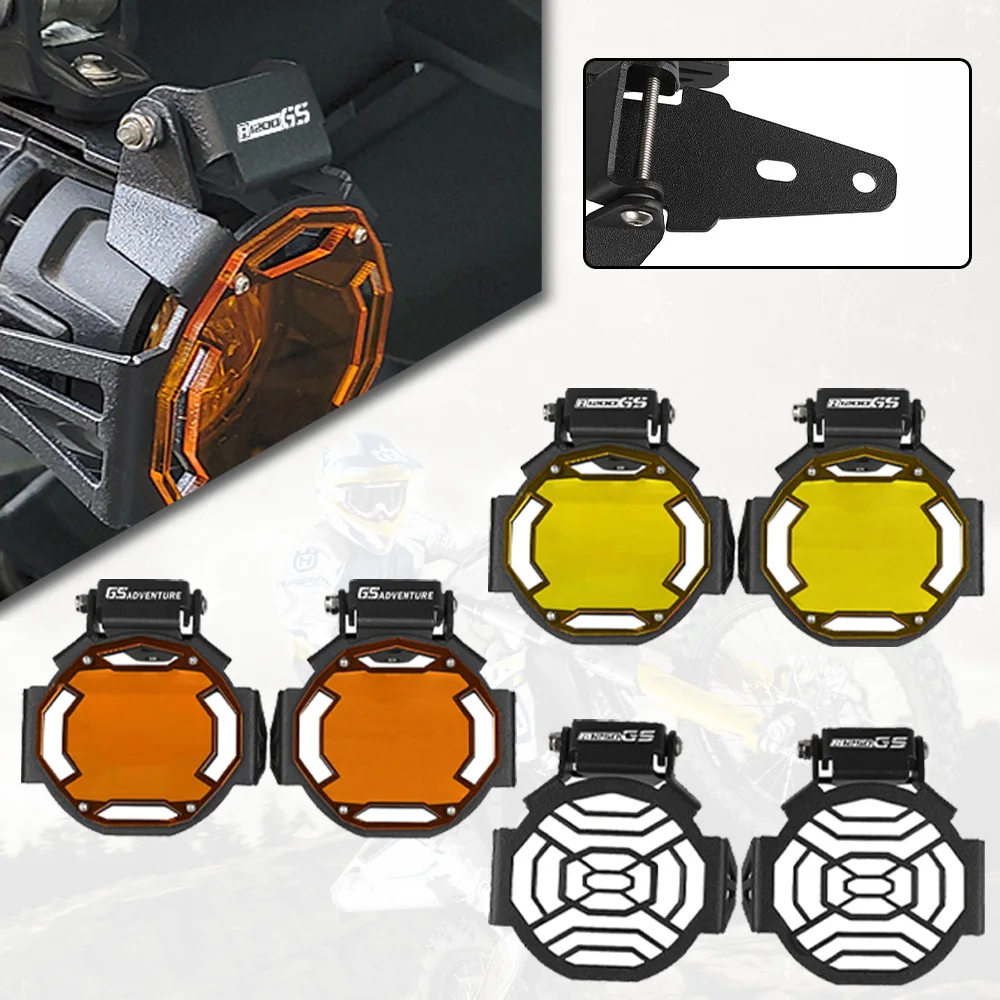 

2025 For BMW R 1250 GSA GS LC ADV Adventure R1200GS F750GS F850GS Motorcycle Flipable Fog light lamp Protector Guard Lamp Cover