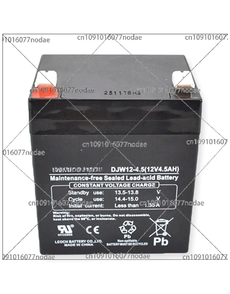 Emergency Power Battery Leoch Battery 12V DJW12-4.5AH Is Suitable for GiantKONE Elevator