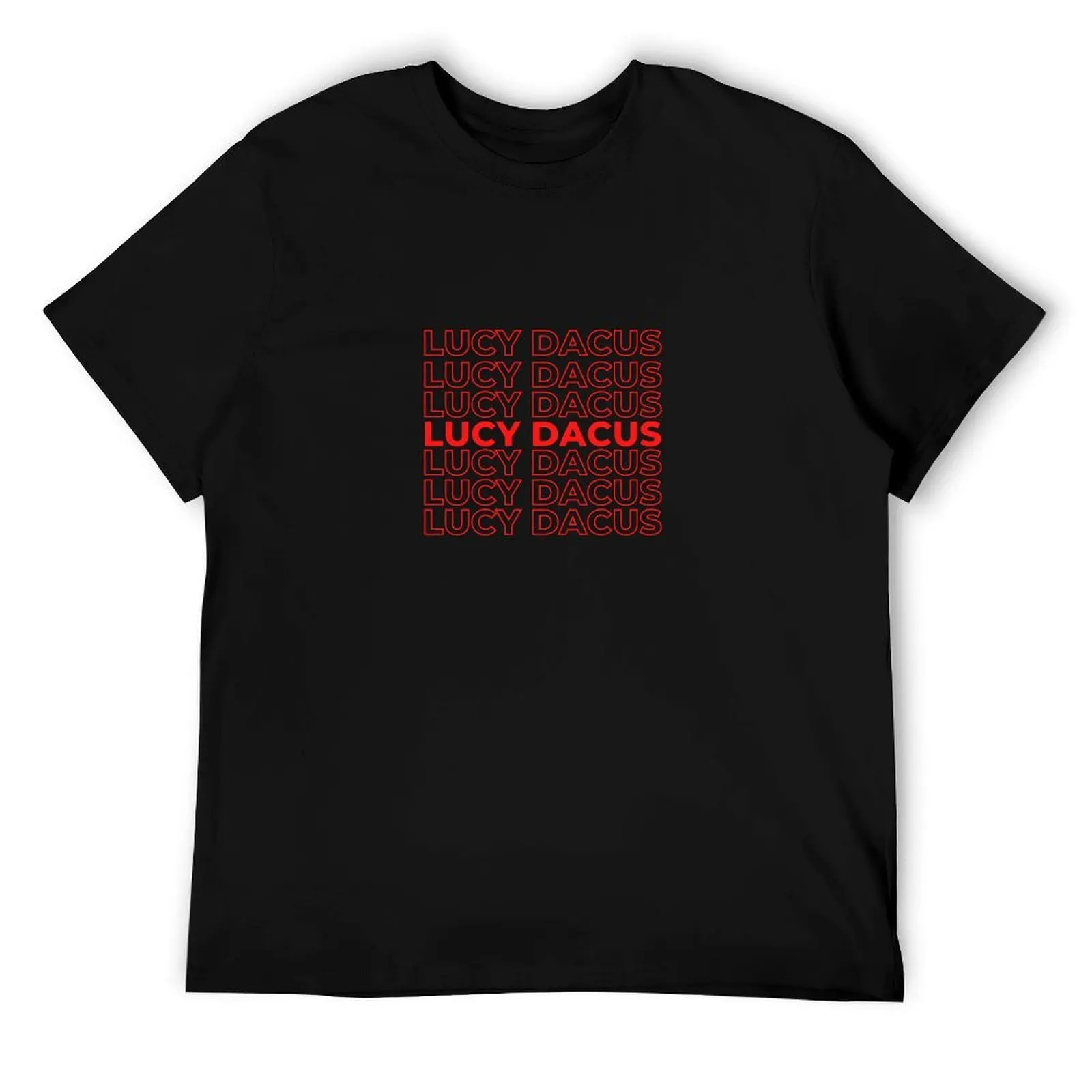 lucy dacus T-Shirt man tshirt cotton t shirts man 100% T-Shirt