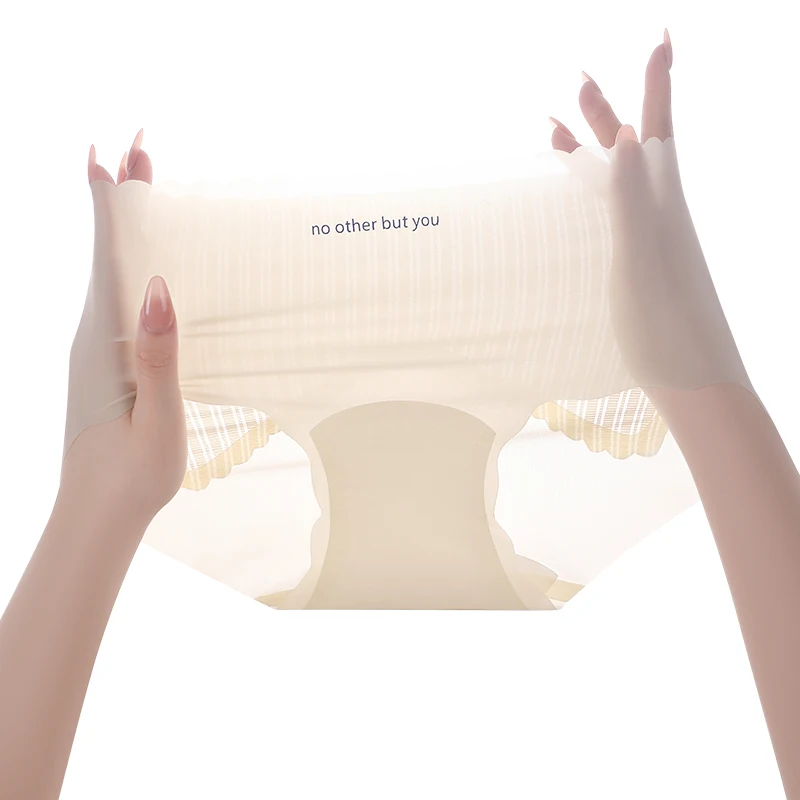 Onderbroek Vrouwen Micro Ondergoed Ijs Zijde Dames Slipje Set Pack Mode Transparante Linergie Lingerie Vrouwelijke Sexy Slips Meisje