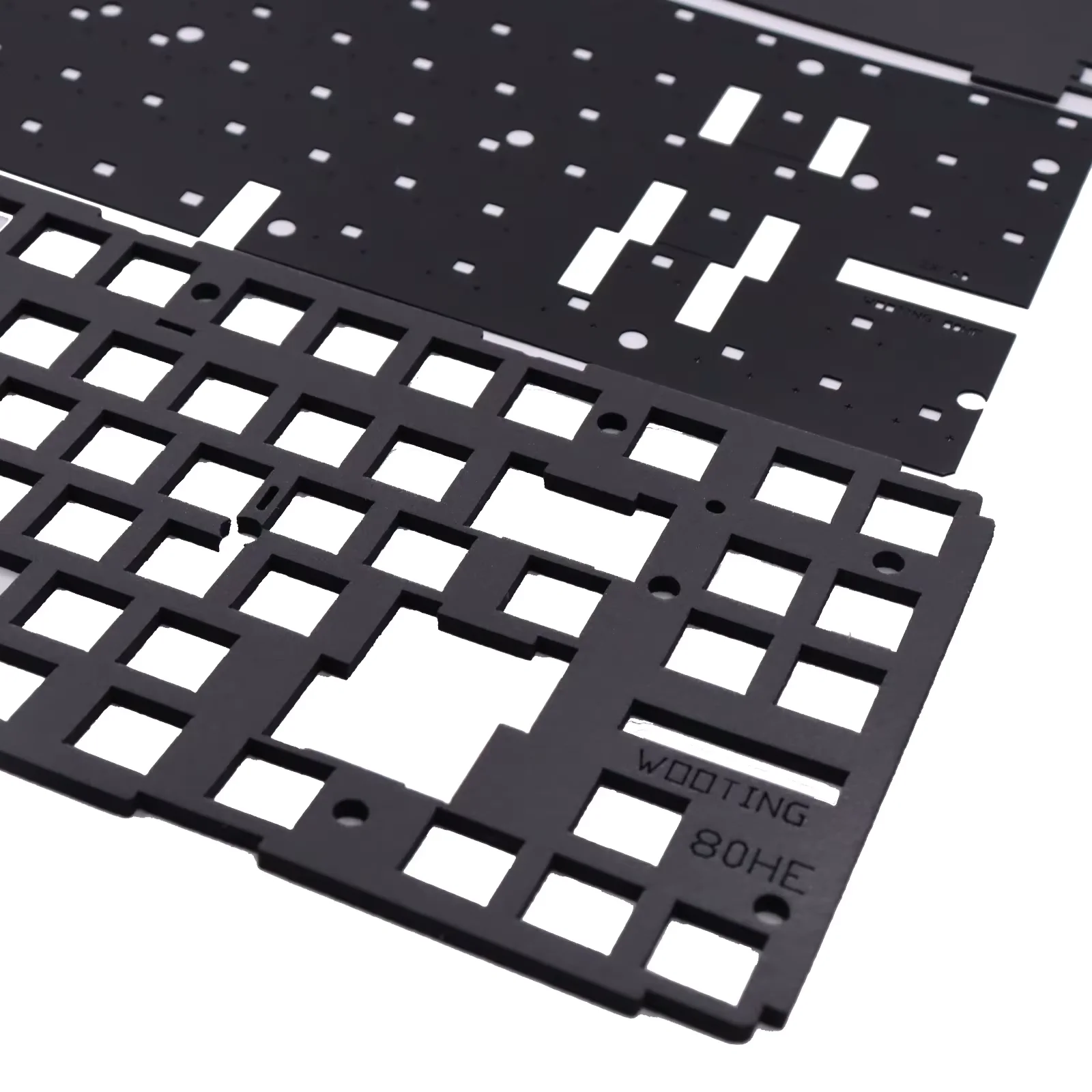 

Механическая клавиатура Wooting 80HE, бесшумная хлопковая амортизирующая шумопоглощающая пенопластовая нижняя часть, хлопковая подкладка для сэндвича, хлопковая ось