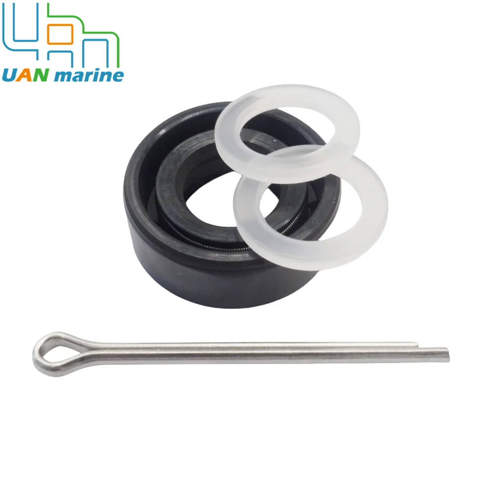 91253-ZV0-003 90757-ZV0-000 Lower Unit Seal Kit with Prop Shaft Oil Seal O-Ring Gasket for Honda Outboard  90507-921-000