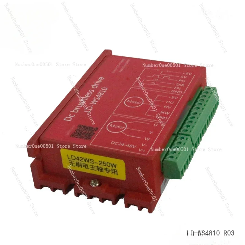 LD42WS-250W R03 DC Brushless Spindle Special Driver DC24V 10A