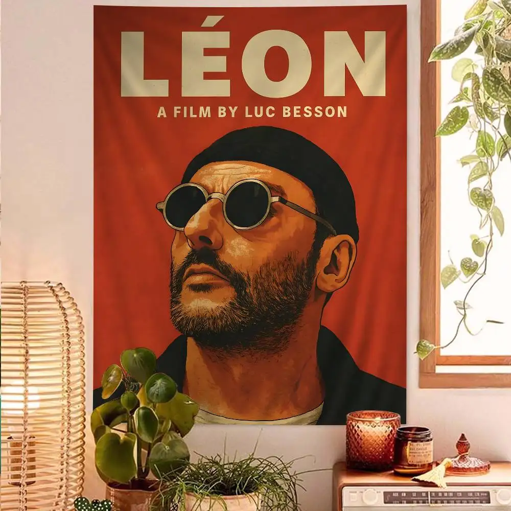 Movie Leon The Professional Hanging Bohemian Tapestry Cheap Hippie Wall Hanging Wall Tapestries Mandala Wall Hanging Home Decor