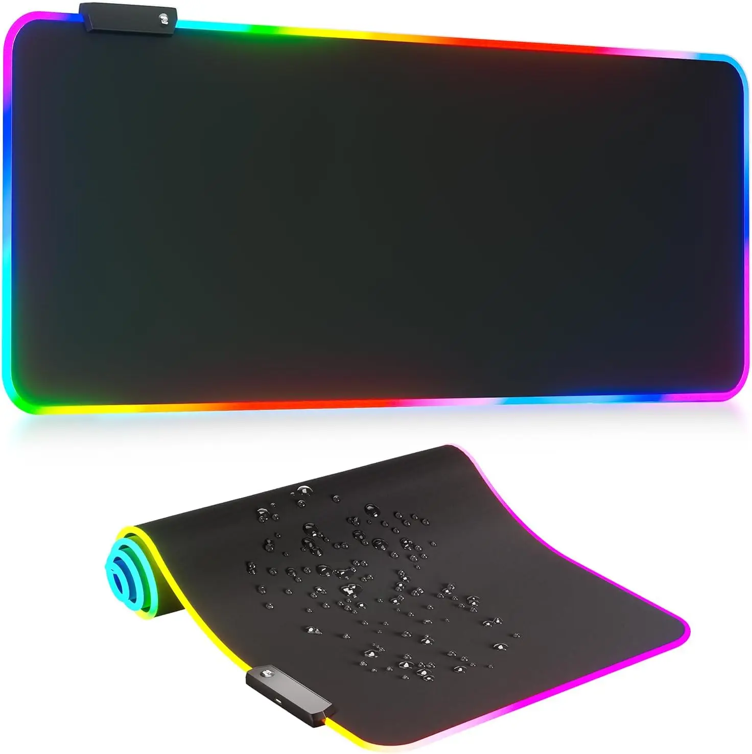

Large RGB Gaming Mouse Pad with 14 LED Modes, Waterproof and Non-Slip Surface