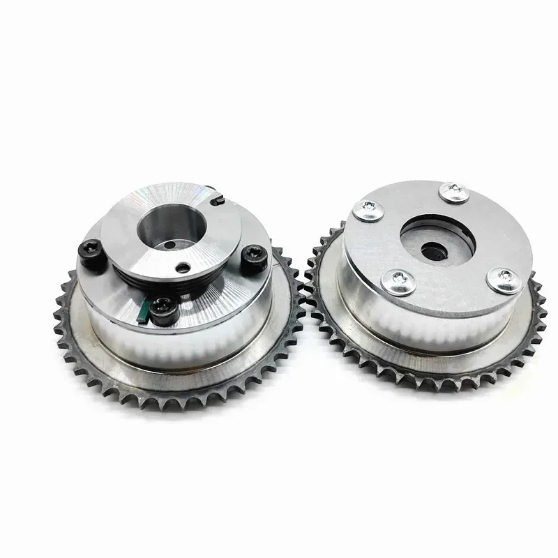 243502E201 24370-2E200 2PCS CVVT timing gears camshaft phase adjuster sprockets  for Hyundai Elantra Tucson for Kia Forte