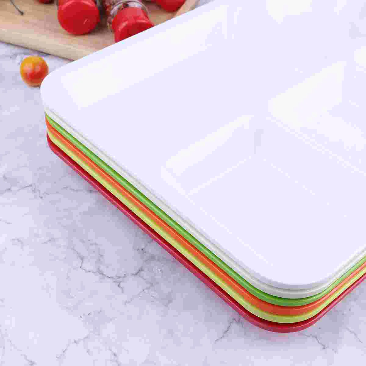

Tableware Flatware Anti-fall Rice Tray Practical Divided Compartments Plate Dog