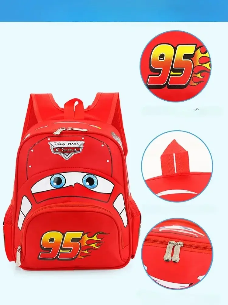 Hot kindergarten cartoon Travel bag 3D waterproof 95 car boys 2-5 years old children backpack