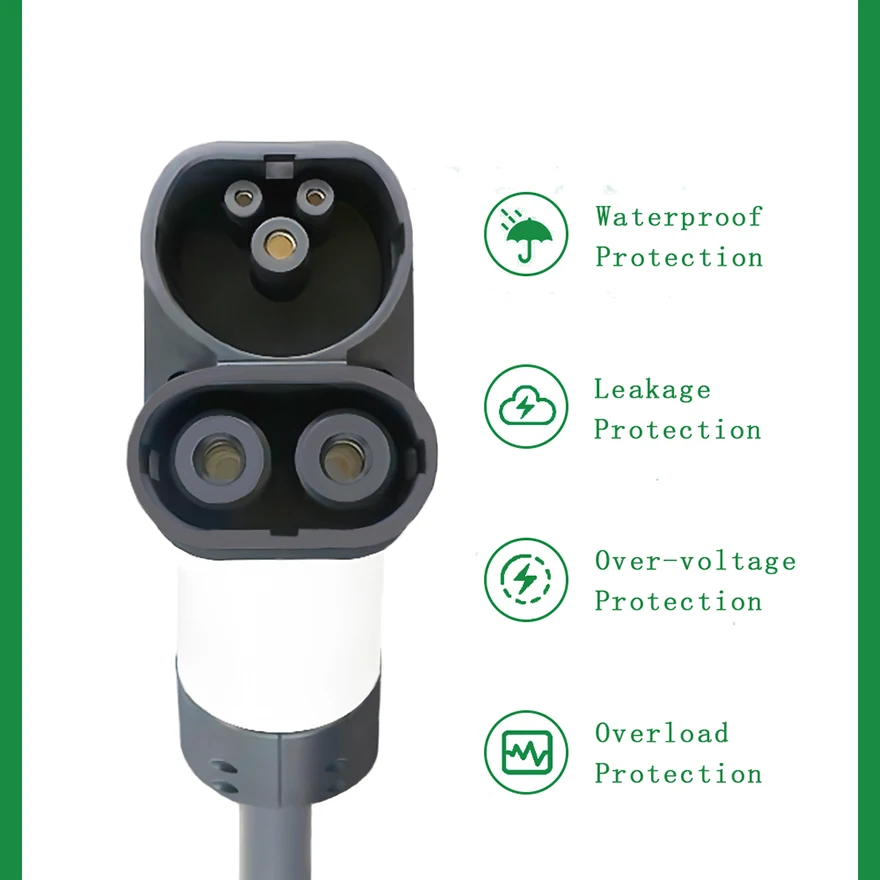 Caricabatterie EV dc fast charge ccs2 Plug 200A 1000V veicolo per auto elettrica Combo 2 connettore di ricarica EVSE