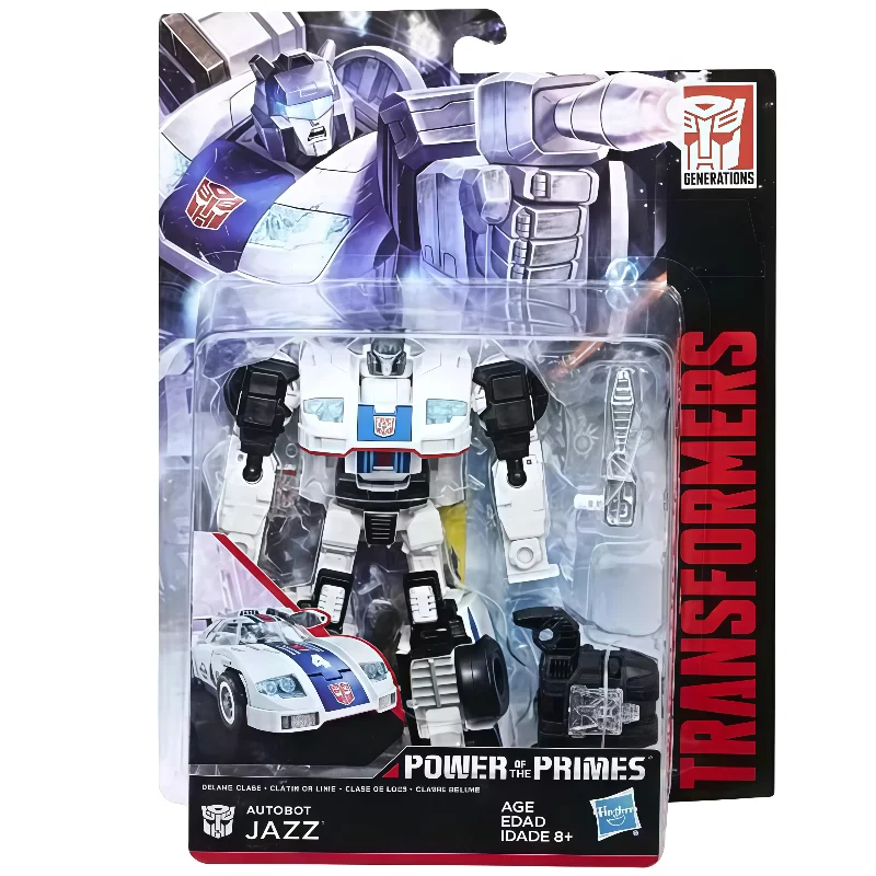 In Stock Hasbro Transformers Classic Toys Heavenly Origin Power Jazz Transformer Robot Action Figure Model Collect Hobbies Toys