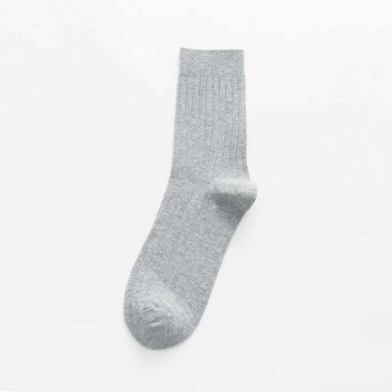 موضة جديدة لربيع وخريف الشباب الجوارب الصلبة 76% قطن 6 زوج/الوحدة الطلاب المراهقين جديد جودة عالية بالجملة المراهقين #4