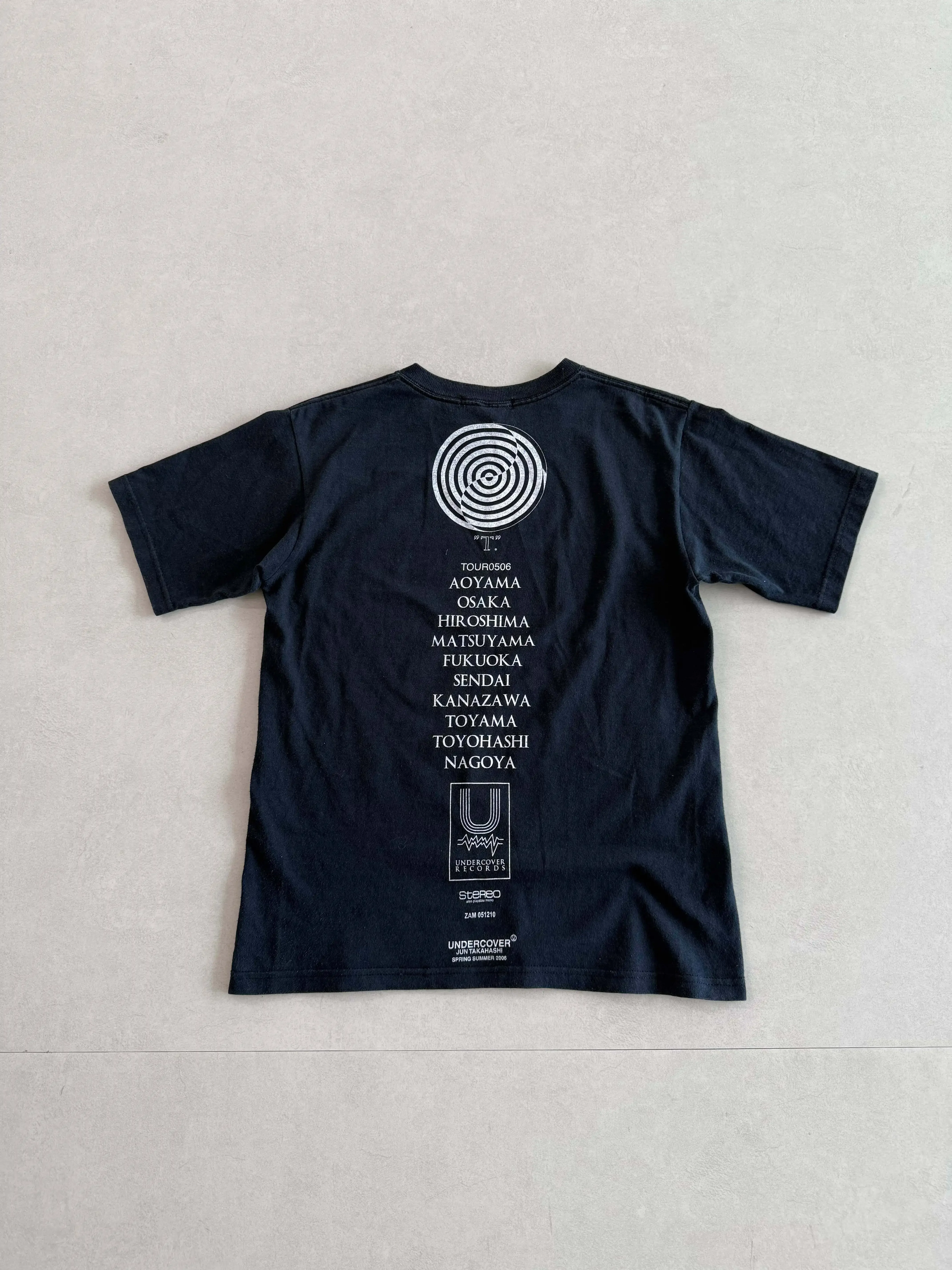 Under 06ss T Limited Klaus Portrait Vintage Print Short Sleeve Tee