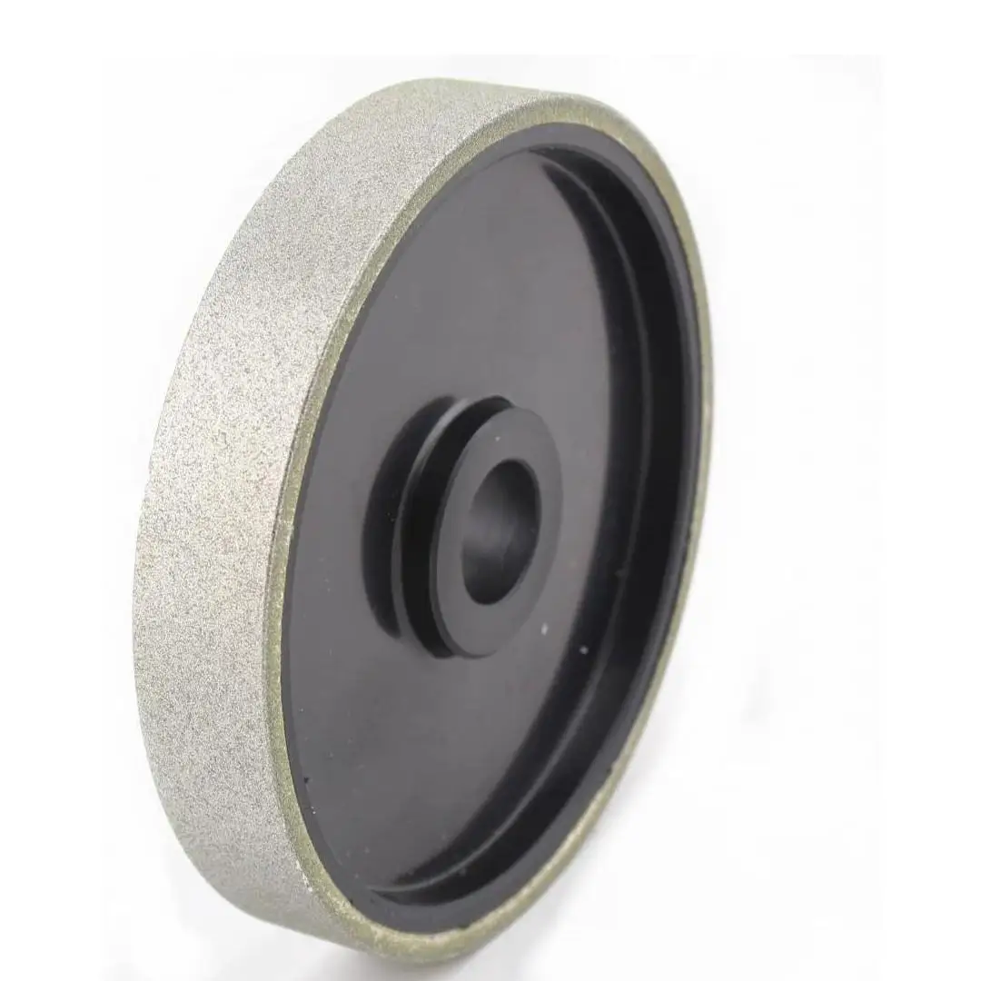 6 Inch Diamond Electroplating Parallel Grinding Wheel Jade Jadeite Amber Beeswax Raw Stone Grinding And Peeling Tool 150x25.4x25