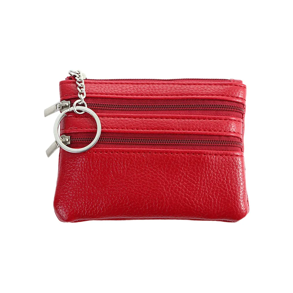 Mini Fashion PU Leather Multilayer Multifunctional For Girls Small Purse Wallets Card Holder Women Coin Purse Korean Money Bag