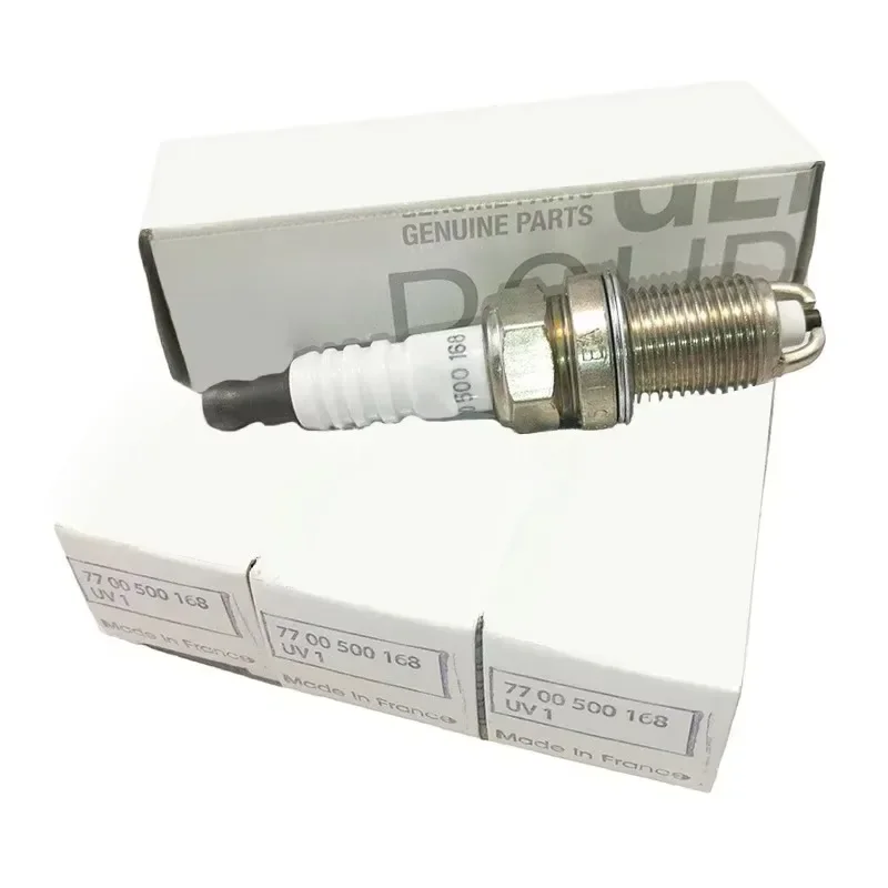 عادي اعة 7700500168 4/6 قطعة لرينو ثاليا توينغو لوجان ميجان سانديرو ستيبواي 1.4L 1.6L K7M K7J شموع السيارات #4