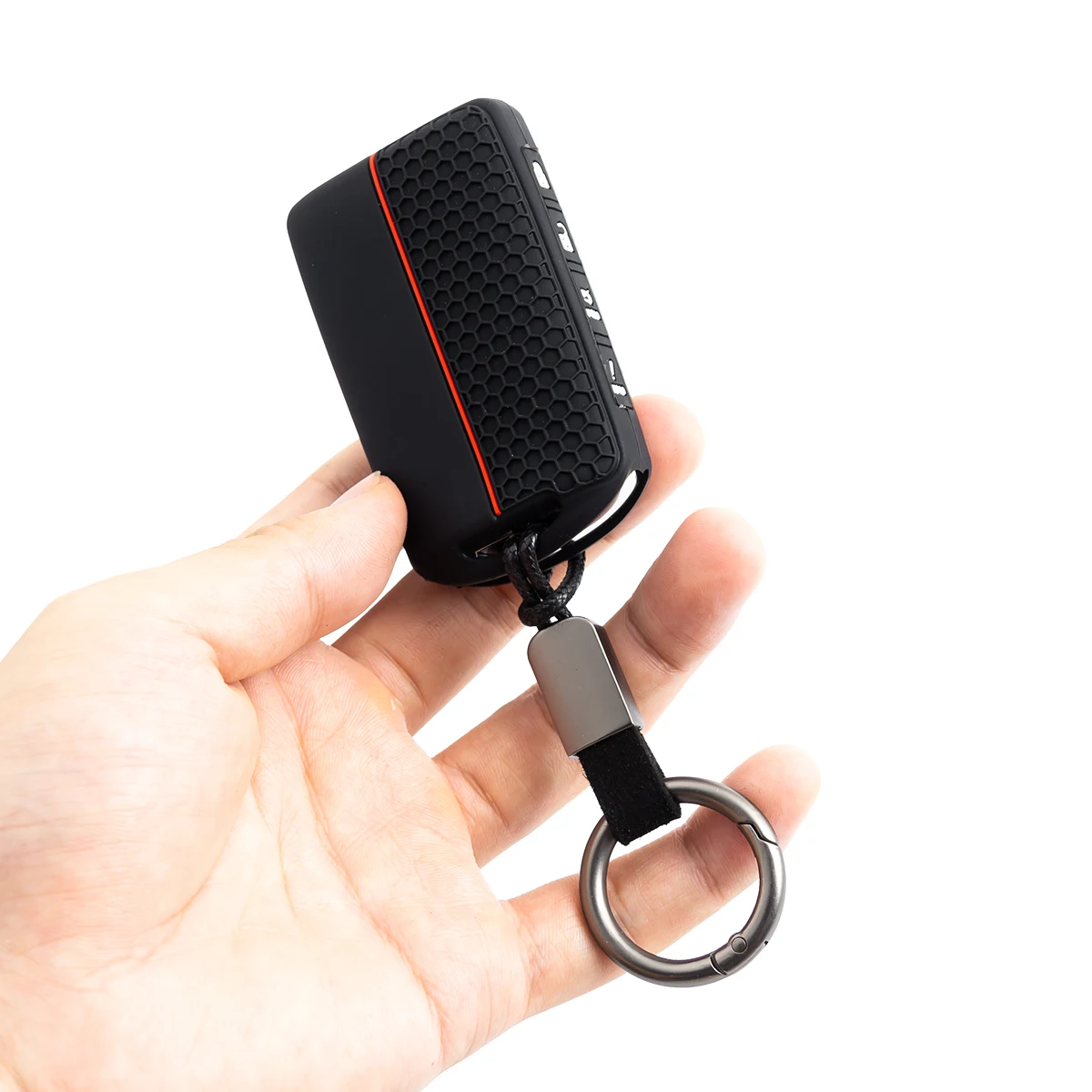 2x Silicone Car Key Fob Cover Case Holder Keychain For 2019-2025 Mazda 3 6 CX30 CX50 CX60 CX70 CX90 CX3 CX5 CX9 MX5 MX30 view 3