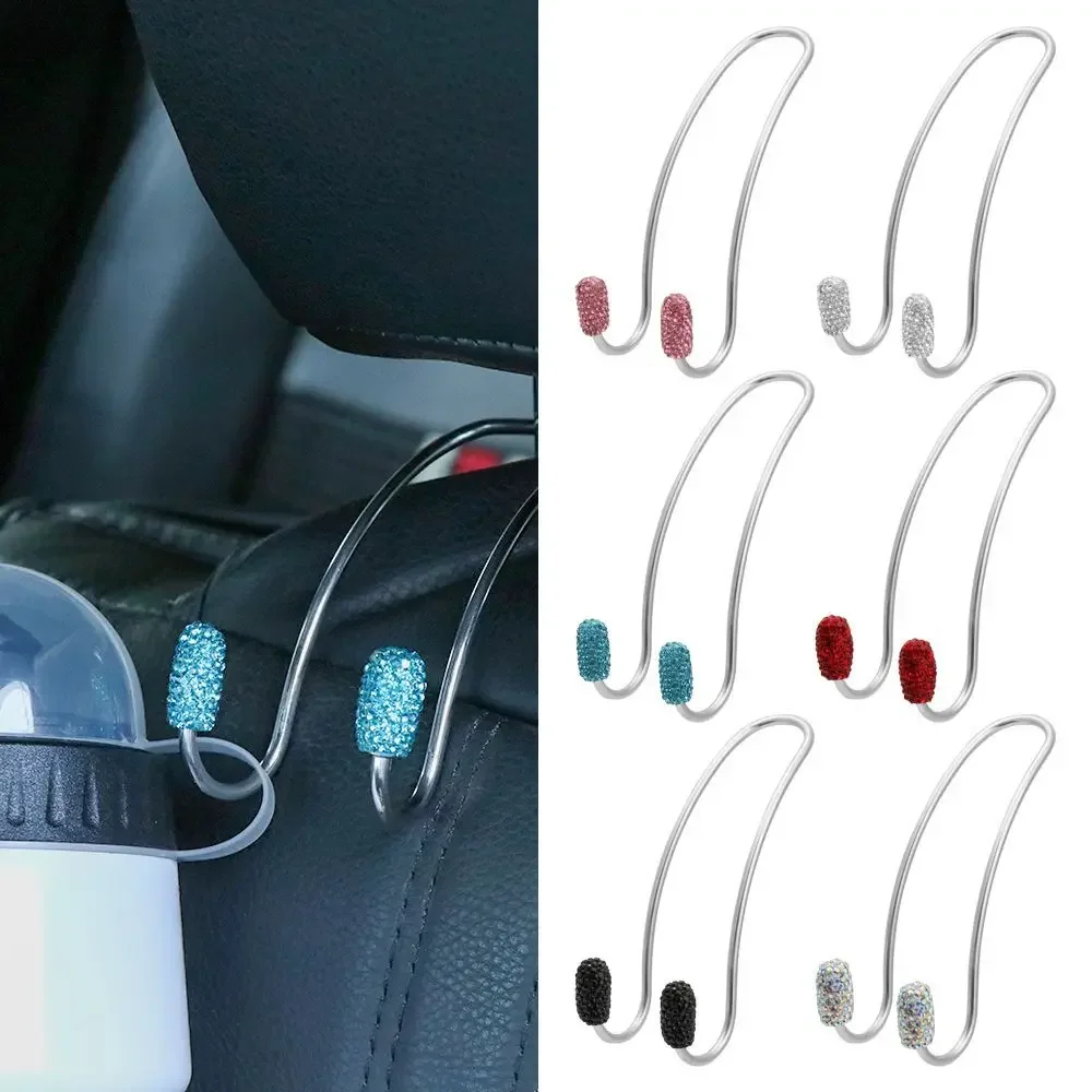 

Universal Creative Car Seat Back Organizers Hook Multi-functional Metal Storage Hook Holder Cars Accessories Interior