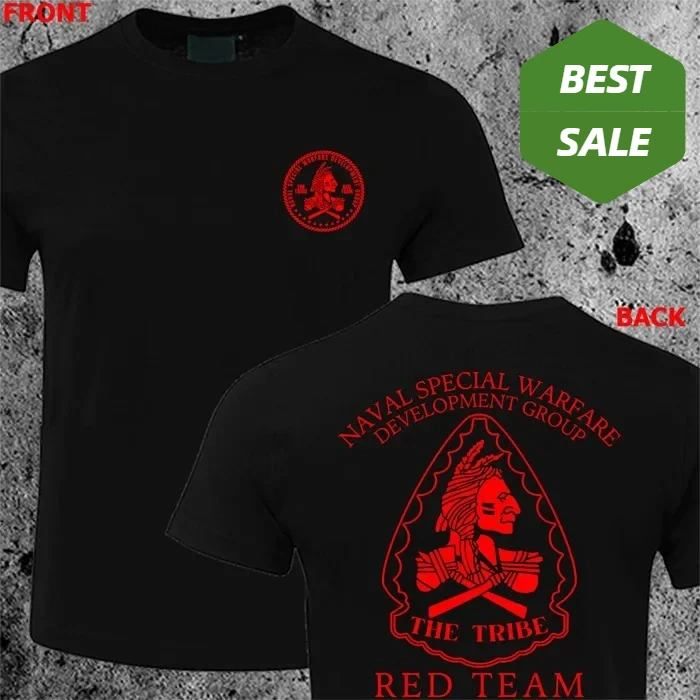

NSWDG Naval Seal Special Forces The Tribe Red Squadron T-Shirt 100% Cotton O-Neck Short Sleeve Summer Casual Mens T-shirt