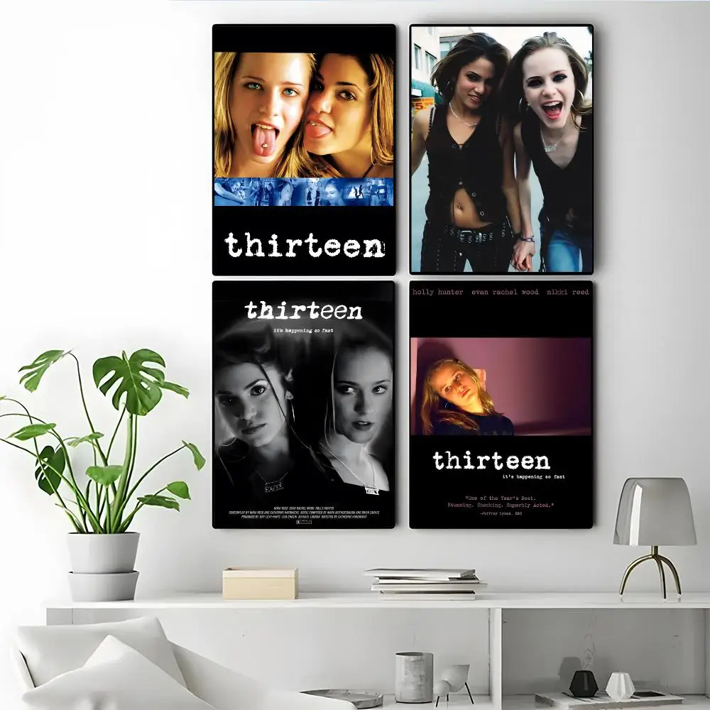Thirteen Poster Modern Elegant Wall Stickers, Home Decor Poster, Wall Art for Living Room & Dorm