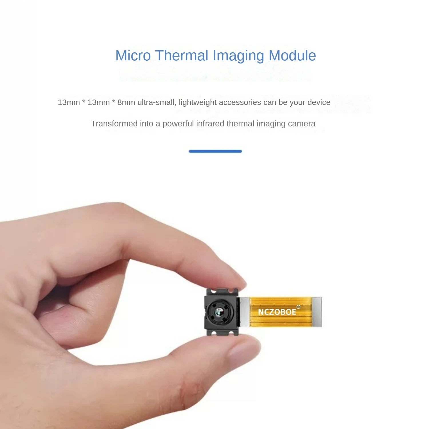 NCZOBOE Tiny1-C 256x192 3.2mm Long-Wave 12μm Infrared Miniature Thermal Imaging Core Module Compact Sensor
