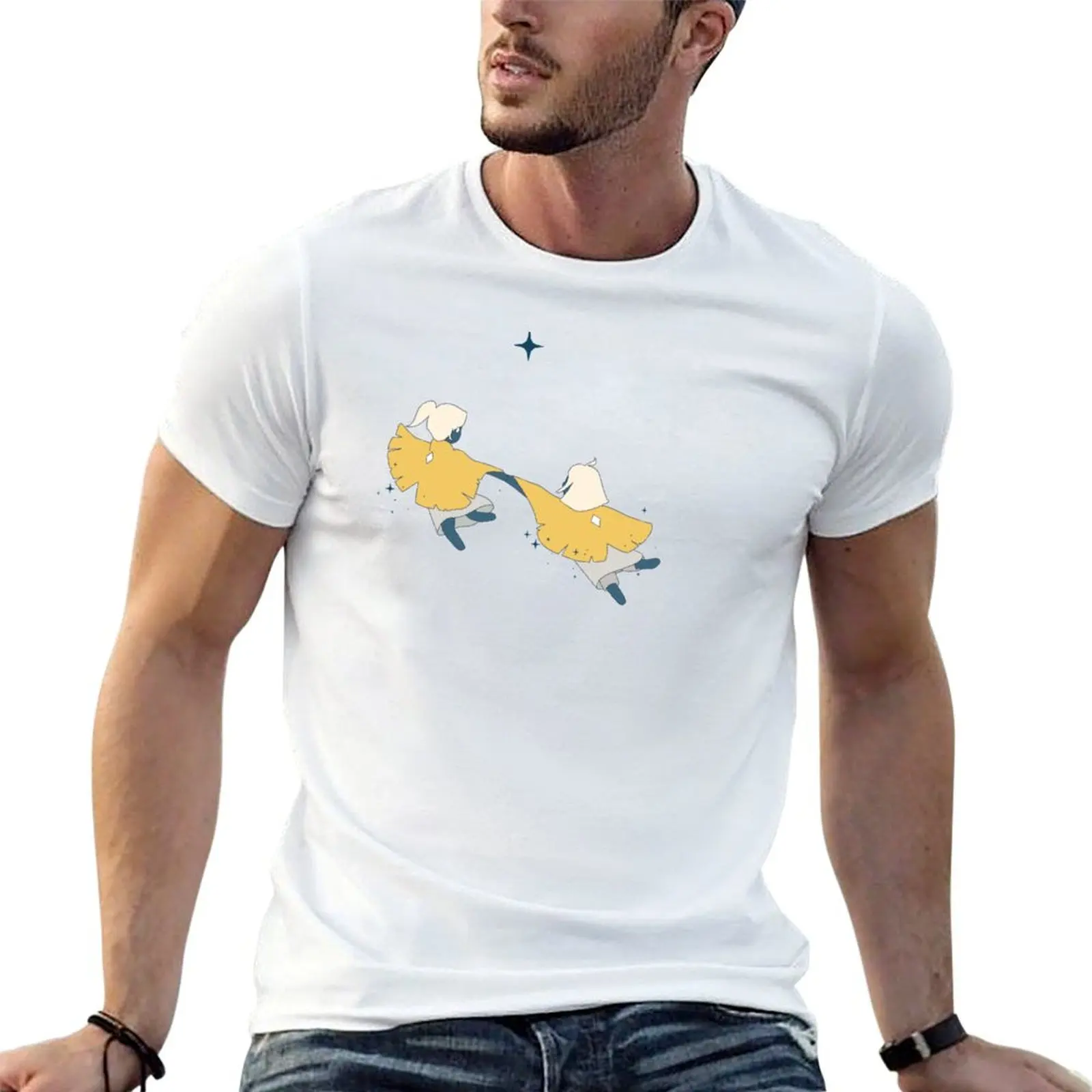 Moths - sky COTL children of the light T-Shirt Lightweight Cooling Short Sleeve Tee