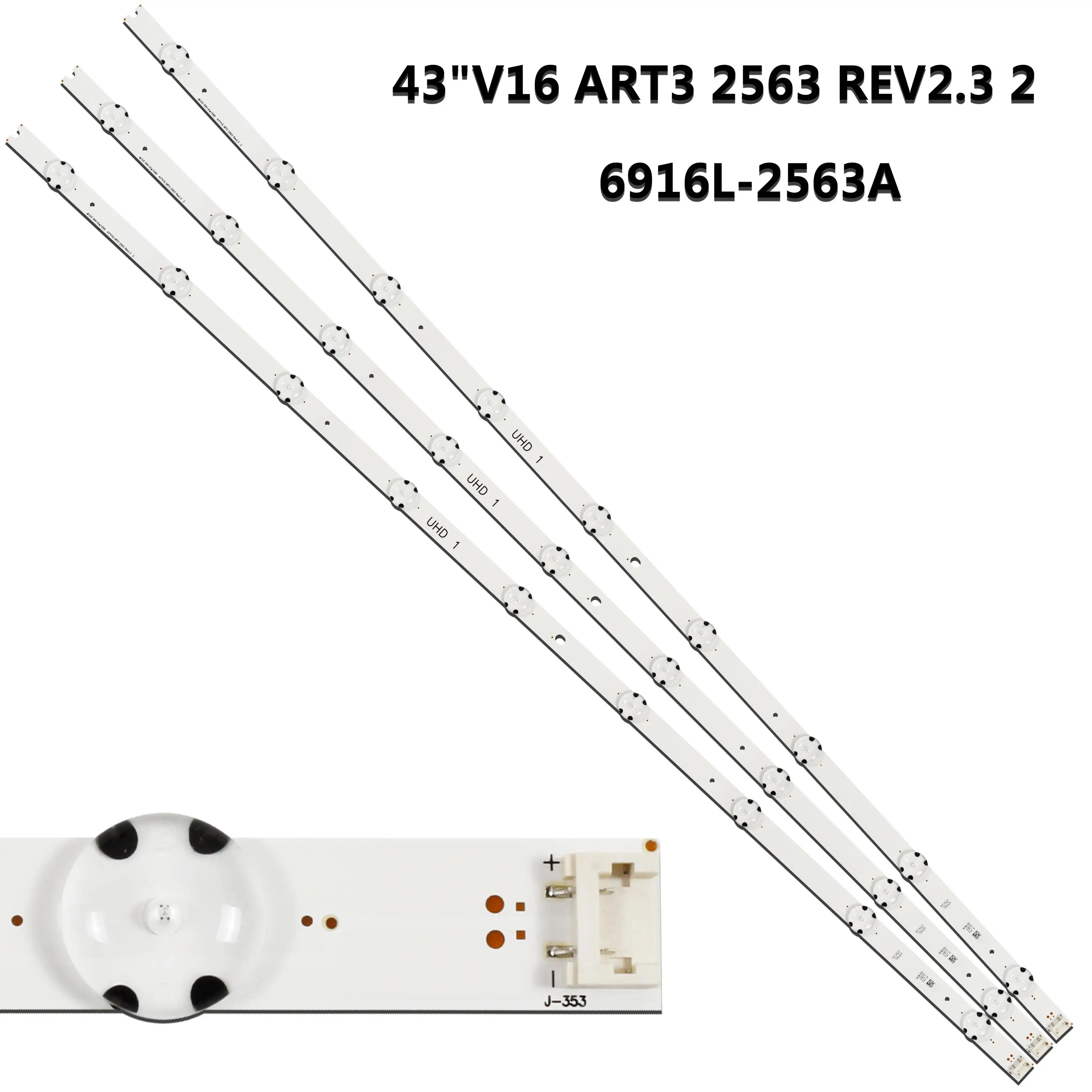 

Светодиодная подсветка (3) Для 43UH661V 43UH656V 43UH668V 43UH676V 43UW660H 43UW760H 43UH651V 43UH671V LC430DGG FJ M1 M2 M7 AGF79046901