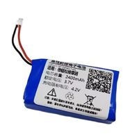 Battery For Breo idream3 iNeck Massager New Li Polymer Rechargable Replacement 3.7V 2400mAh