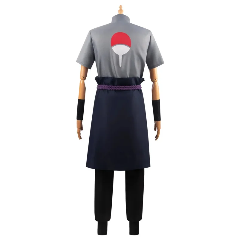 Sasuke Uchiha Cosplay Costume for Men, Halloween Cos, Comic, Role Playing Clothes, Stage Performance, Man Anime