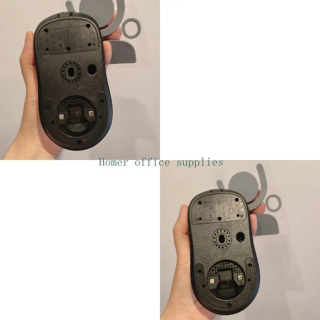 K43B Gray Bottom Feet Replacement for GPROX Superlight 2 Mouse, Mouse Base Feet Set for Daily Desk Work, Bottom Area Change
