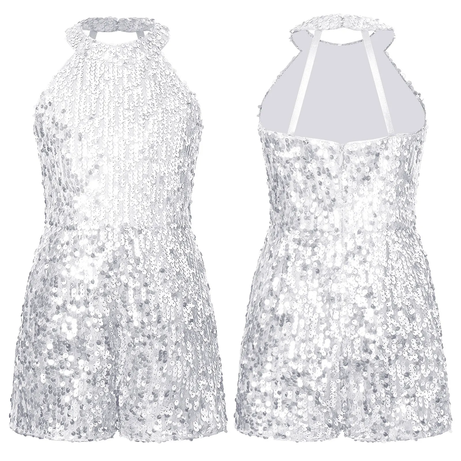 ชุดบอดี้สูทเต้นรำลาตินสมัยใหม่สำหรับเด็กผู้หญิง แต่งพู่ ชัคชัค สไตล์สตรีทแวร์ ประดับเลื่อม ฮิปฮอป บัลเลต์ ชุดแสดง