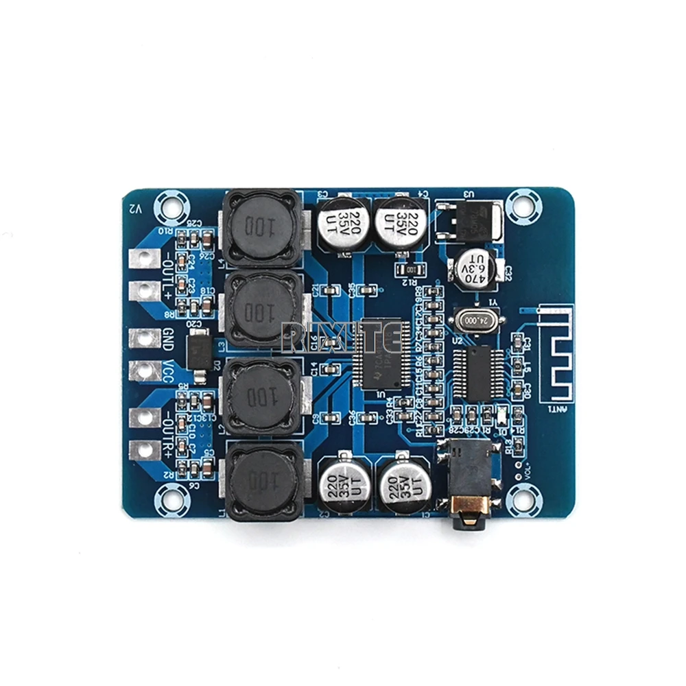 TPA3118 2x45W Dual Channel Stereo Audio Bluetooth Digital Power Amplifier Board Amplificador DC 12V-28V M314 32P Original Chip