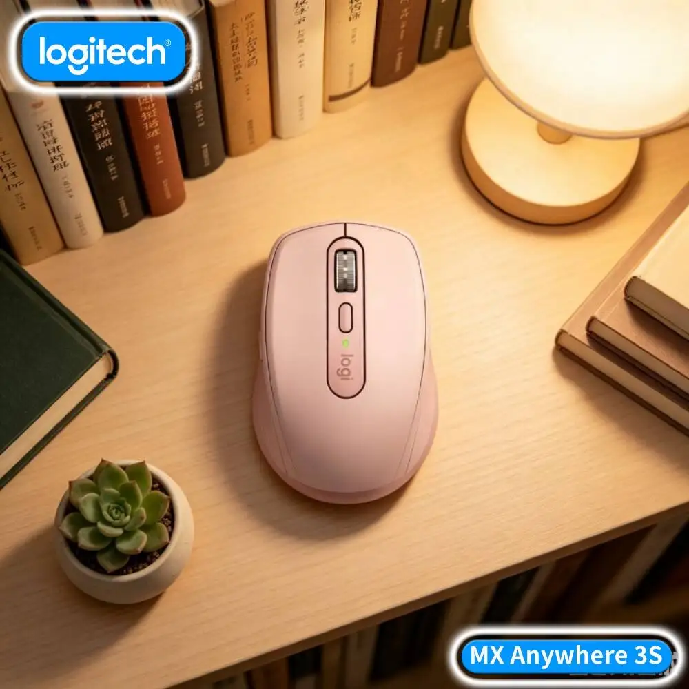 Precision MX Anywhere 3S - 8K DPI, MagSpeed Scroll, Ergonomic, Suitable for Toy Packaging Design & Studio Work