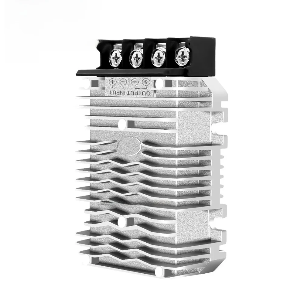 Waterproof DC Transformer 48V To 24V Converter For Off-grid Power Solutions Low-voltage Cutoff Aluminum Alloy Housing
