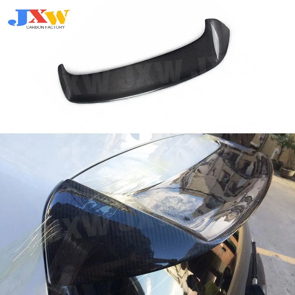 

Carbon Fiber FRP Rear Roof Spoiler Boot Trunk Wings for VW Golf 6 VI MK6 GTI R20 Spoiler 2010-2013 Non For Base Roof Wing