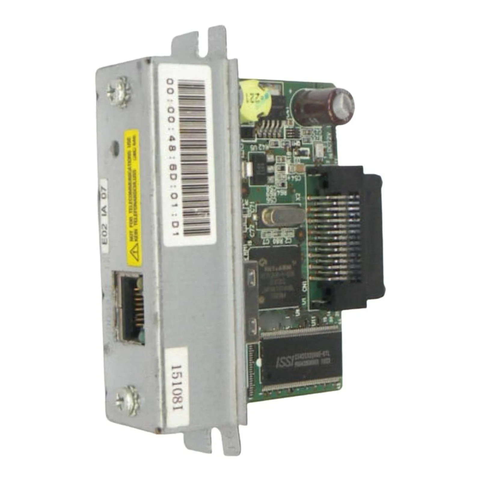 Network RJ-45 Adapter CARD UB-E02 Fits For EPSON TM-T88II TM-H5000 TM-U675 TM-T88 TM-L90 J7100 H6000II 88III J7600 TM-U230 T88IV