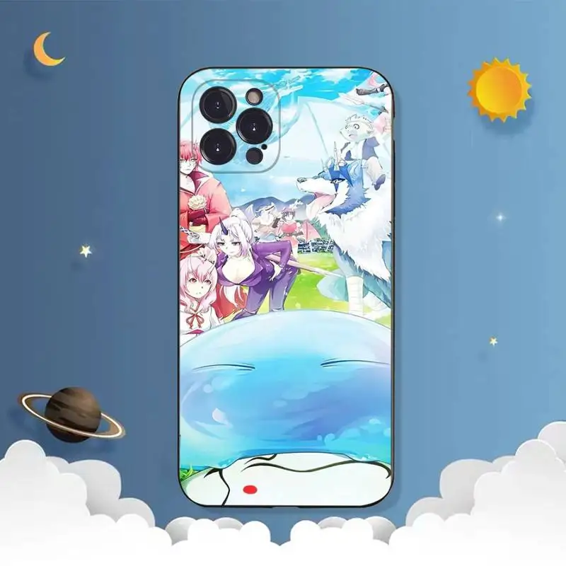 Tensei Shitara Slime Datta Ken Rimuru Anime Phone Case For iPhone 6 7 8 Plus 11 12 13 14 Pro SE 2020 MAX Mini X XS XR Back Cover